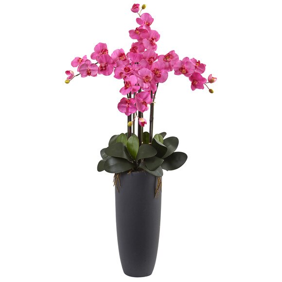 Phalaenopsis Orchid Arrangement with Bullet Planter - SKU #1369 - 3